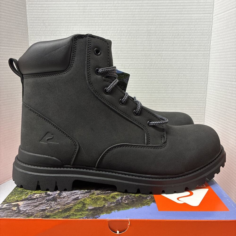 Ozark Trail New Size US 13 Men's Boots Troy II Black Hunting Hiking Outdoor